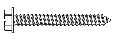 Extrusion Fastener (Wood) 3"